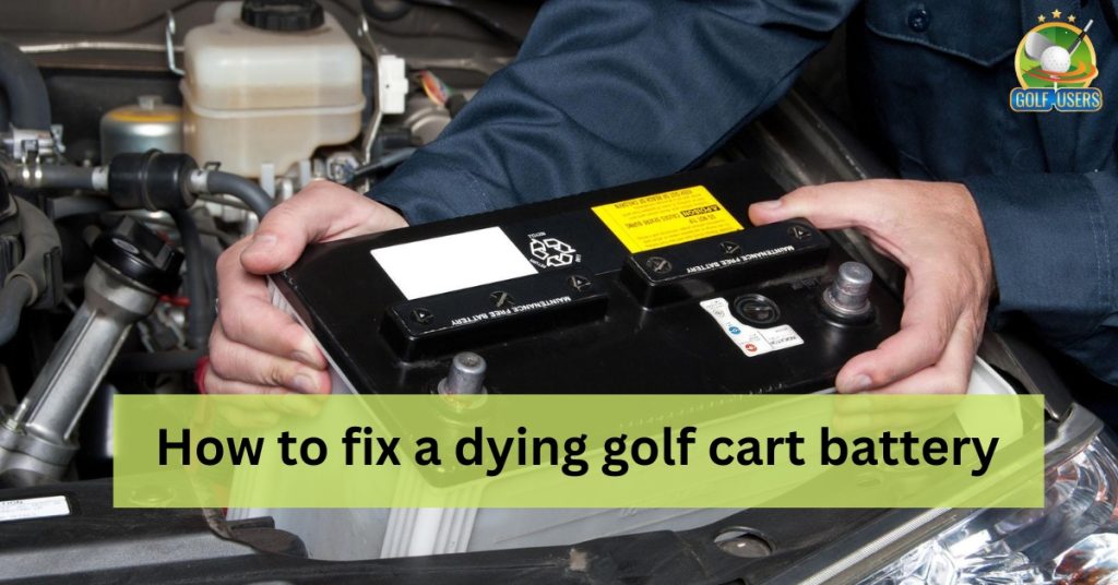 How to fix a dying golf cart battery